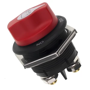 200A Battery Disconnect Switch 12V - 48V Heavy Duty Battery Shut Off Cut Off Power Kill Switch for Cars, Marine, Trucks (Max. 32V DC 200A Cont 300A INT) 200A Battery Disconnect Switch 12V - 48V Heavy Duty Battery Shut Off Cut Off Power Kill Switch for Cars, Marine, Trucks (Max. 32V DC 200A Cont 300A INT)