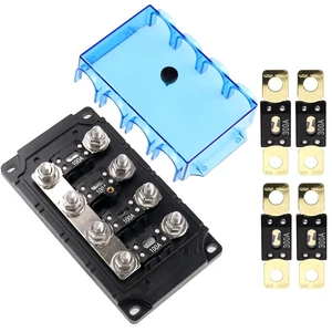 4-Way AMG Mega Fuse Holder Kit, Includes 100A 300A Mega Fuse 4-Way AMG Mega Fuse Holder Kit, Includes 100A 300A Mega Fuse