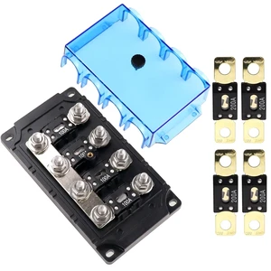 4-Way AMG Mega Fuse Holder Kit Includes 100A 200A Mega Fuse 4-Way AMG Mega Fuse Holder Kit Includes 100A 200A Mega Fuse
