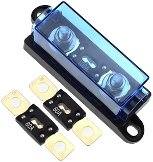 MEGA Fuse Holder Kit with 80A100A ANM Fuse, 12V-48V DC MEGA Fuse Holder Kit with 80A100A ANM Fuse, 12V-48V DC