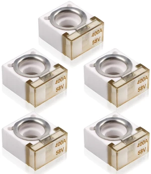 58V HABF Rated Battery Fuse 400A Terminal HABF Fuse 400A for Protection of Automobiles RVs Cranes Ships Charging Piles (Pack of 5) 58V HABF Rated Battery Fuse 400A Terminal HABF Fuse 400A for Protection of Automobiles RVs Cranes Ships Charging Piles (Pack of 5)