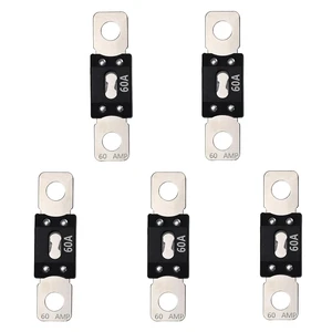 5 Pack 60Amp MEGA Fuse ANM Bolt Down High Current Fuse 60A 5 Pack 60Amp MEGA Fuse ANM Bolt Down High Current Fuse 60A