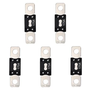5 Pcs 175 Amp ANM/MEGA Fuse for AMG Mega Fuse Holder, 32V DC 5 Pcs 175 Amp ANM/MEGA Fuse for AMG Mega Fuse Holder, 32V DC
