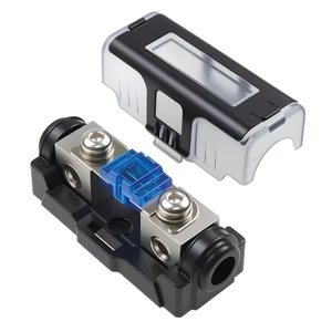 Mini ANL Fuse Holder with 60Amp, 4/8 Gauge Inline Fuse Holder Mini ANL Fuse Holder with 60Amp, 4/8 Gauge Inline Fuse Holder