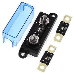 100 Amp MEGA Fuse Holder Kit with Cover, 12V-48V DC 100 Amp MEGA Fuse Holder Kit with Cover, 12V-48V DC