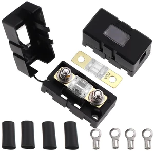 80Amp AMI/Midi Fuse Holder with Bolt-on AMI/Midi Fuse for Cars Trucks (Pack of 2) 80Amp AMI/Midi Fuse Holder with Bolt-on AMI/Midi Fuse for Cars Trucks (Pack of 2)