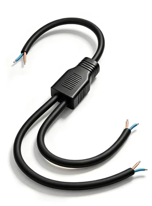 2 Wire Splitter Pigtail Cable for LED Strip,17AWG 6A 300V(1 to 2)