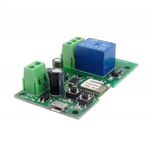 WiFi Wireless Smart Switch Relay Module for Smart Home 5V 5V/12VBa applied to access control, turn on PC, garage door (12V) WiFi Wireless Smart Switch Relay Module for Smart Home 5V 5V/12VBa applied to access control, turn on PC, garage door (12V)