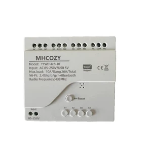 4 Channel USB 5V AC 85-250V Smart WiFi Wireless Dry Contact Relay Switch Module,Tuya Smart Life app Remote Control,Compatible with Alexa Google Home 4 Channel USB 5V AC 85-250V Smart WiFi Wireless Dry Contact Relay Switch Module,Tuya Smart Life app Remote Control,Compatible with Alexa Google Home