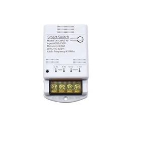 Tuya App Smart WiFi Control Switch, 30A Max Output,Add WiFi Remote to Lights, Lamps, Industrial Control and Security Fields,Compatible with Alexa Tuya App Smart WiFi Control Switch, 30A Max Output,Add WiFi Remote to Lights, Lamps, Industrial Control and Security Fields,Compatible with Alexa