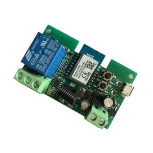 WiFi Wireless Smart Switch Relay Module for Smart Home 5V 5V/12VBa Applied to Access Control, Turn on PC, Garage Door (1CH smart Life app) WiFi Wireless Smart Switch Relay Module for Smart Home 5V 5V/12VBa Applied to Access Control, Turn on PC, Garage Door (1CH smart Life app)