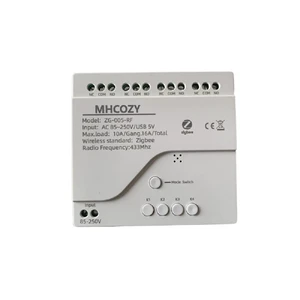 AC/DC Zigbee Wireless RF Remote Control Relay Switch,Work with Home Assistant ZigBee 2mqtt (85-250V 4CH) AC/DC Zigbee Wireless RF Remote Control Relay Switch,Work with Home Assistant ZigBee 2mqtt (85-250V 4CH)