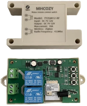 Tuya Smart Life Zigbee Remote Control Forward Reverse Relay Module for DC 7-32v Smart Linear Actuator,Compatible with Alexa(Tuya Zigbee Hub Needed) Tuya Smart Life Zigbee Remote Control Forward Reverse Relay Module for DC 7-32v Smart Linear Actuator,Compatible with Alexa(Tuya Zigbee Hub Needed)
