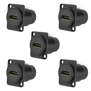 D R Series HDMI Passthrough Panel-Mount Connector (HDMI_5Pack) D R Series HDMI Passthrough Panel-Mount Connector (HDMI_5Pack)