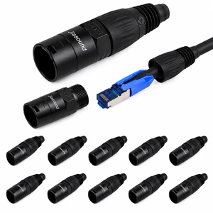 RJ45 Ethercon Cable Mount NE8MX Connector10 Pack RJ45 Ethercon Cable Mount NE8MX Connector10 Pack