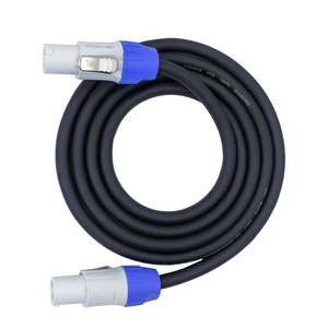 Hand-Built PowerCon SAC3FCB to SAC3FCB AC 14 AWG Power Cable for LED Display Screen Light Extension Speakon (White, 6Feet) Hand-Built PowerCon SAC3FCB to SAC3FCB AC 14 AWG Power Cable for LED Display Screen Light Extension Speakon (White, 6Feet)