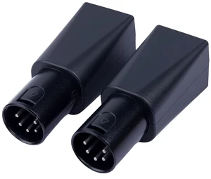 DMX to RJ45 Connector RJ45 Ethernet to 3 Pin| 5Pin XLR DMX Female | Male (2pcs) (5PIN_Male_2Pcs) DMX to RJ45 Connector RJ45 Ethernet to 3 Pin| 5Pin XLR DMX Female | Male (2pcs) (5PIN_Male_2Pcs)