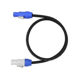 SAC3FCA to SAC3FCB Hand-Built PowerCon AC 14 AWG Power for LED Screen Beam Moving Head Light Extension Speakon Cable3Ft SAC3FCA to SAC3FCB Hand-Built PowerCon AC 14 AWG Power for LED Screen Beam Moving Head Light Extension Speakon Cable3Ft