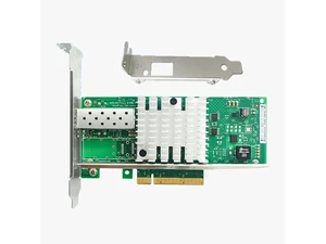 PCIE x8/x16 Ethernet Network Adapter Compatible Intel X520-DA1 82599EN Chip Single SFP+ Port LAN Card NIC Server Support Windows Server/Windows/Linux/Vmware ESXI PCIE x8/x16 Ethernet Network Adapter Compatible Intel X520-DA1 82599EN Chip Single SFP+ Port LAN Card NIC Server Support Windows Server/Windows/Linux/Vmware ESXI