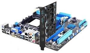 PCIE USB 3.0 Card 5 Ports(3X USB C - 2X USB A), PCI Express to USB Expansion Card Super Speed 5Gbps PCI-e USB3.0 Hub Controller Adapter for Windows 11/10/8/7/XP/Vista PCIE USB 3.0 Card 5 Ports(3X USB C - 2X USB A), PCI Express to USB Expansion Card Super Speed 5Gbps PCI-e USB3.0 Hub Controller Adapter for Windows 11/10/8/7/XP/Vista