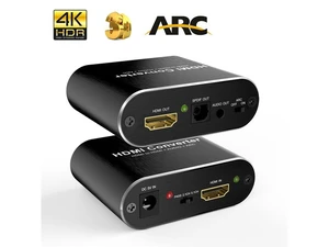 4K@60Hz HDMI to HDMI + Audio (SPDIF + 3.5mm Audio) 5.1 ARC Audio Extractor Converter (OZV8) 4K@60Hz HDMI to HDMI + Audio (SPDIF + 3.5mm Audio) 5.1 ARC Audio Extractor Converter (OZV8)
