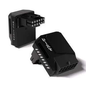 WRIARICH PCIe 5.1 Adapter - 600W 12+4pin,16pin 12VHPWR GPU Power Connector,12V-2x6 GPU Adapter,90 Degree Right Angle - Compatible with RTX 3090Ti, 4070Ti, 4080, 4090 GPU -STD Type, Black, 1 Pack WRIARICH PCIe 5.1 Adapter - 600W 12+4pin,16pin 12VHPWR GPU Power Connector,12V-2x6 GPU Adapter,90 Degree Right Angle - Compatible with RTX 3090Ti, 4070Ti, 4080, 4090 GPU -STD Type, Black, 1 Pack