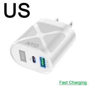 USB C Charger, Charger GaN 65W, PPS Fast Compact Wall Charger for iPhone 14 Pro Max/14 Plus/13, MacBook Pro, iPad Pro, Switch, Galaxy S22/S21- White USB C Charger, Charger GaN 65W, PPS Fast Compact Wall Charger for iPhone 14 Pro Max/14 Plus/13, MacBook Pro, iPad Pro, Switch, Galaxy S22/S21- White