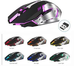 WRIARICH M10 Wireless Gaming Mouse 2400dpi Rechargeable 7 Color Backlight 2.4g Mouse Ergonomic Computer Silent Pc Laptop Accessories WRIARICH M10 Wireless Gaming Mouse 2400dpi Rechargeable 7 Color Backlight 2.4g Mouse Ergonomic Computer Silent Pc Laptop Accessories
