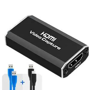 4K HDMI Video Capture Card,Video Record Card, Audio Capture Adapter HDMI to USB-A/USB-C Video Capture Card for Teaching,Broadcasting,Gaming,Streaming,Video Conference 4K HDMI Video Capture Card,Video Record Card, Audio Capture Adapter HDMI to USB-A/USB-C Video Capture Card for Teaching,Broadcasting,Gaming,Streaming,Video Conference