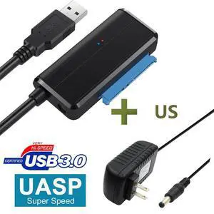 WRIARICH USB to SATA Adapter USB 3.0 to Hard Drive Converter Cable Compatible 2.5 3.5 inchs Hard Drive Disk SSD HDD,12V 2A Power Adapter Included,Support UASP WRIARICH USB to SATA Adapter USB 3.0 to Hard Drive Converter Cable Compatible 2.5 3.5 inchs Hard Drive Disk SSD HDD,12V 2A Power Adapter Included,Support UASP