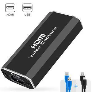 Video Capture Card, Video Recording Card Wonderful 4K HDMI to 1080P USB C for Gaming Streaming TV Recorder, for Windows Mac OS System with USB3.0/Type-C Cable to Adjust PS4, Switch, Xbox Video Capture Card, Video Recording Card Wonderful 4K HDMI to 1080P USB C for Gaming Streaming TV Recorder, for Windows Mac OS System with USB3.0/Type-C Cable to Adjust PS4, Switch, Xbox