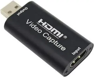 Upgraded Audio Video Capture Cards, 1080p 60fps Capture Card,Ultra High Speed USB 2.0 for Gaming, Streaming Compatible with Nintendo Switch, PS34, Xbox One, Twitch, YouTube (Black) Upgraded Audio Video Capture Cards, 1080p 60fps Capture Card,Ultra High Speed USB 2.0 for Gaming, Streaming Compatible with Nintendo Switch, PS34, Xbox One, Twitch, YouTube (Black)