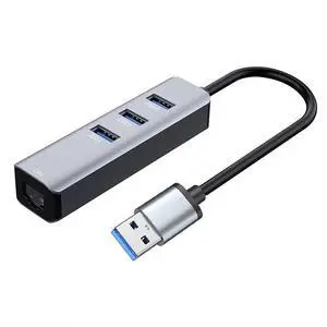 WRIARICH USB 3.0 to Ethernet Adapter, 3-Port USB 3.0 Hub with RJ45 10/100/1000 Gigabit Ethernet Adapter Support Windows 10,8.1,Mac OS, Surface Pro,Linux,Chromebook and More WRIARICH USB 3.0 to Ethernet Adapter, 3-Port USB 3.0 Hub with RJ45 10/100/1000 Gigabit Ethernet Adapter Support Windows 10,8.1,Mac OS, Surface Pro,Linux,Chromebook and More