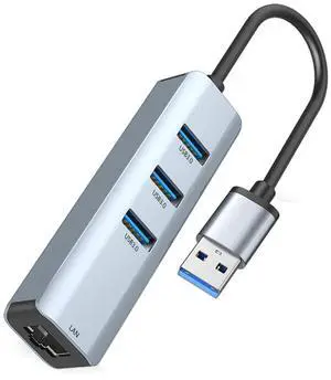 WRIARICH USB 3.0 to Ethernet Adapter, RJ45 to USB-A 3.0 Gigabit Ethernet LAN Network Adapter, Compatible for MacBook Pro 2021/2020/2019/2018/2017, MacBook Air, Dell XPS and More WRIARICH USB 3.0 to Ethernet Adapter, RJ45 to USB-A 3.0 Gigabit Ethernet LAN Network Adapter, Compatible for MacBook Pro 2021/2020/2019/2018/2017, MacBook Air, Dell XPS and More