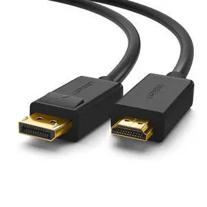 WRIARICH 4K UHD DP DisplayPort to HDMI Gold-Plated Cable, Display Port to HDMI Adapter Male to Male Black for HDTV, Monitor, Projector, Desktop, AMD, NVIDIA, Lenovo, HP, ThinkPad - (15FT, 5meters) WRIARICH 4K UHD DP DisplayPort to HDMI Gold-Plated Cable, Display Port to HDMI Adapter Male to Male Black for HDTV, Monitor, Projector, Desktop, AMD, NVIDIA, Lenovo, HP, ThinkPad - (15FT, 5meters)