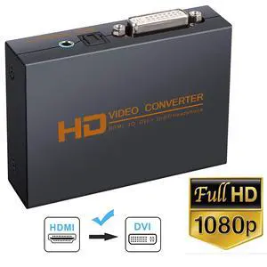 HDMI to DVI + Optical Toslink SPDIF + 3.5mm Stereo Audio Extractor Converter HDMI to DVI + Optical Toslink SPDIF + 3.5mm Stereo Audio Extractor Converter