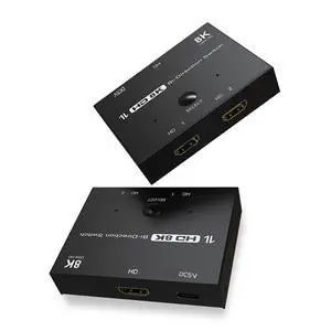 HDMI-compatible Ultra HD 8K Bi-Direction Switch High Speed 48Gbps Splitter 8K@60Hz 4K@120Hz Directional 2.1 Converter For Xbox PS5 HDMI-compatible Ultra HD 8K Bi-Direction Switch High Speed 48Gbps Splitter 8K@60Hz 4K@120Hz Directional 2.1 Converter For Xbox PS5