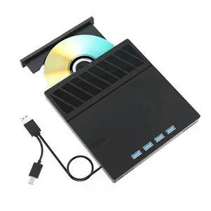 WRIARICH 7-IN-1 External CD DVD +/-RW Drive USB 3.0 & USB-C CD Burner DVD Player Reader Writer with USB 3.0/2.0 Ports and SD/TF Card Slot for Laptop Mac MacBook Pro/Air, Windows 11/10/8/7, Linux PC WRIARICH 7-IN-1 External CD DVD +/-RW Drive USB 3.0 & USB-C CD Burner DVD Player Reader Writer with USB 3.0/2.0 Ports and SD/TF Card Slot for Laptop Mac MacBook Pro/Air, Windows 11/10/8/7, Linux PC