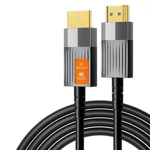 WRIARICH 16 Feet HDMI Fiber Optic Cable 4K 60Hz HDMI 2.0b High Speed 18Gbps Dynamic HDR10 HDCP2.2/2.3 eARC Black WRIARICH 16 Feet HDMI Fiber Optic Cable 4K 60Hz HDMI 2.0b High Speed 18Gbps Dynamic HDR10 HDCP2.2/2.3 eARC Black
