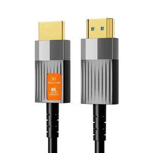 Fiber Optic Hdmi Cable 16Ft/5M | 4K in-Wall CL3 Rated Long HDMI Cable 2.0 Support HDR10 8/10bit 18Gbps HDCP2.2 ARC | High Speed HD Shielded Cord Compatible with RokuTV/Laptop/PC/HDTV Fiber Optic Hdmi Cable 16Ft/5M | 4K in-Wall CL3 Rated Long HDMI Cable 2.0 Support HDR10 8/10bit 18Gbps HDCP2.2 ARC | High Speed HD Shielded Cord Compatible with RokuTV/Laptop/PC/HDTV