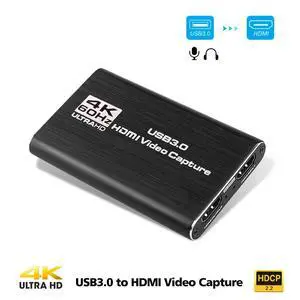WRIARICH Video Capture Card, 4K USB 3.0 Video Capture Card 1080P 60fps Video Grabber Record HDMI 4K Loopout Support PS3/ PS4 /Xbox One/DSLR/Camcorders/Action Cam WRIARICH Video Capture Card, 4K USB 3.0 Video Capture Card 1080P 60fps Video Grabber Record HDMI 4K Loopout Support PS3/ PS4 /Xbox One/DSLR/Camcorders/Action Cam