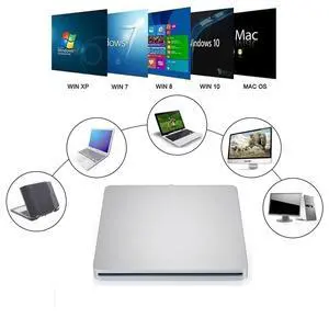 WRIARICH Aluminum USB 3.0 Type-C External CD DVD Drive Slim Portable DVD/CD ROM +/-RW Optical Drive Burner Writer for MacBook Pro/ Air, iMac, Windows/ Linux/ Laptop Desktop, Silver WRIARICH Aluminum USB 3.0 Type-C External CD DVD Drive Slim Portable DVD/CD ROM +/-RW Optical Drive Burner Writer for MacBook Pro/ Air, iMac, Windows/ Linux/ Laptop Desktop, Silver