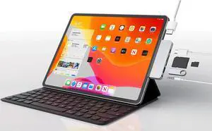 Aluminum Slim 6-in-1 USB C Hub with 4K Ultra HD HDMI, Hyper Speed USB 3.1 Gen1 Ports & TF/SD 3.0 Card Slots, Fast PD Charging, 3.5mm Audio Jack, 4K60Hz HDMI for MacBook, Type C Laptop, iPad Pro & More Aluminum Slim 6-in-1 USB C Hub with 4K Ultra HD HDMI, Hyper Speed USB 3.1 Gen1 Ports & TF/SD 3.0 Card Slots, Fast PD Charging, 3.5mm Audio Jack, 4K60Hz HDMI for MacBook, Type C Laptop, iPad Pro & More