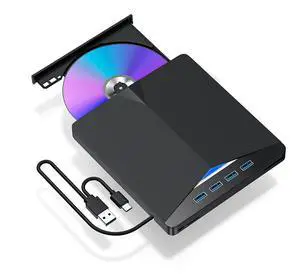 WRIARICH External CD DVD Drive, 7 -in-1 USB Type C Dual Port CD Drive, DVD +/-RW CD +/-RW Writer Burner Player with 4 USB3.0 Ports TF SD Card Slots for MacBook Air, MacBook Pro, Mac OS, PC Laptop WRIARICH External CD DVD Drive, 7 -in-1 USB Type C Dual Port CD Drive, DVD +/-RW CD +/-RW Writer Burner Player with 4 USB3.0 Ports TF SD Card Slots for MacBook Air, MacBook Pro, Mac OS, PC Laptop