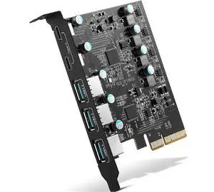 WRIARICH (3X USB 3.2 A,2X USB C) 5 Port PCIE Expansion Card, USB 3.2 Superspeed 10Gbps Front Expansion Card, Internal USB Hub Converter for Win XP Win7 Win 8 Win 10 Win 11 Linux WRIARICH (3X USB 3.2 A,2X USB C) 5 Port PCIE Expansion Card, USB 3.2 Superspeed 10Gbps Front Expansion Card, Internal USB Hub Converter for Win XP Win7 Win 8 Win 10 Win 11 Linux