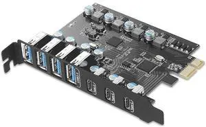 WRIARICH PCI-E to USB 7-Port(3*USB C - 4*USB A) Expansion Card,PCI Express USB Add in Card, Internal USB3.0 Hub Converter for Desktop PC Host Card Support Windows 10/8/7/XP and MAC OS 10.8.2 Above WRIARICH PCI-E to USB 7-Port(3*USB C - 4*USB A) Expansion Card,PCI Express USB Add in Card, Internal USB3.0 Hub Converter for Desktop PC Host Card Support Windows 10/8/7/XP and MAC OS 10.8.2 Above