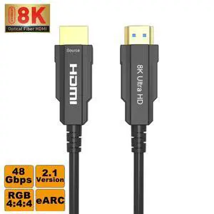 WRIARICH 8K Fiber Optic HDMI Cable, 8K&60Hz 4K@120Hz 7680x4320 Support 48Gbps, 8k@60hz, 4K@120Hz, Male to Male Audio Video HDMI 2.1 Cable Slim and Flexible High Speed,10m 33ft WRIARICH 8K Fiber Optic HDMI Cable, 8K&60Hz 4K@120Hz 7680x4320 Support 48Gbps, 8k@60hz, 4K@120Hz, Male to Male Audio Video HDMI 2.1 Cable Slim and Flexible High Speed,10m 33ft