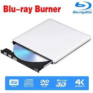 WRIARICH Aluminum Blu Ray Burner Player Drive, External USB 3.0 Portable CD/DVD+/-RW Drive/DVD Blu Ray Player for Laptop CD ROM Burner for Laptop Desktop PC Windows Linux OS Apple Mac Silver WRIARICH Aluminum Blu Ray Burner Player Drive, External USB 3.0 Portable CD/DVD+/-RW Drive/DVD Blu Ray Player for Laptop CD ROM Burner for Laptop Desktop PC Windows Linux OS Apple Mac Silver