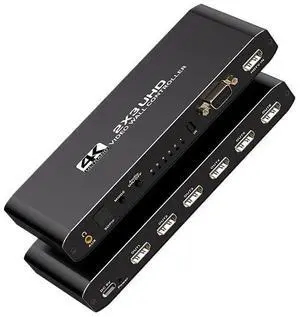 2x3 Video Wall Controller with RS232, 6-Screen Splicing 4K high Definition Image Video Wall Controller, Support 14 Display Modes: 1x1, 1x2, 1x3, 1x4, 1x5,1x6, 2x1, 2x2, 2x3, 3x1, 3x2, 4x1,5x1, 6x1 2x3 Video Wall Controller with RS232, 6-Screen Splicing 4K high Definition Image Video Wall Controller, Support 14 Display Modes: 1x1, 1x2, 1x3, 1x4, 1x5,1x6, 2x1, 2x2, 2x3, 3x1, 3x2, 4x1,5x1, 6x1
