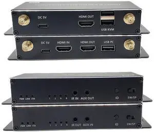 WRIARICH 5G Wireless HDMI KVM USB Extender Transmit 1080P@60Hz HD Video Output Supports 656FT/200M for TV DVR Laptop PS5 Switch DSLR Camera Projector WRIARICH 5G Wireless HDMI KVM USB Extender Transmit 1080P@60Hz HD Video Output Supports 656FT/200M for TV DVR Laptop PS5 Switch DSLR Camera Projector